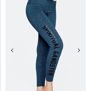 Spiritual gangster high-waisted 7/8 legging